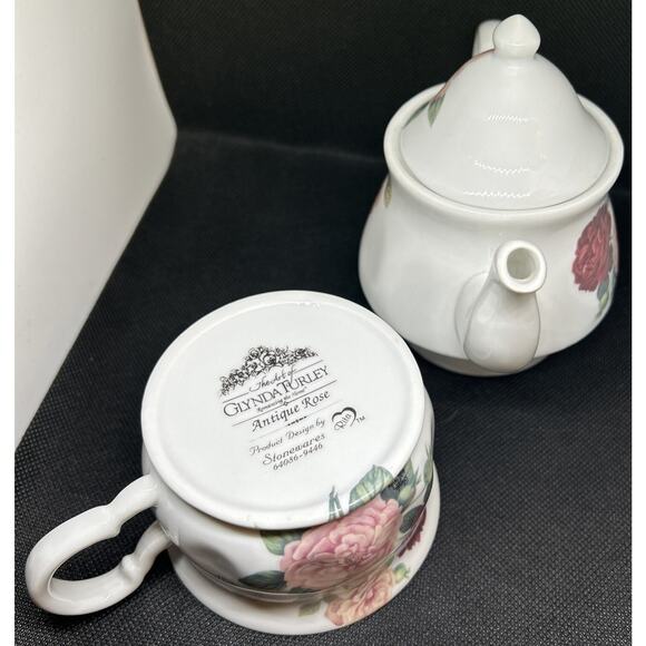 Glynda Turley “Romancing The Home” Antique Rose Tea Set For One - Picture 4 of 10